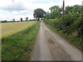 View NNE along Mullaghduff Road