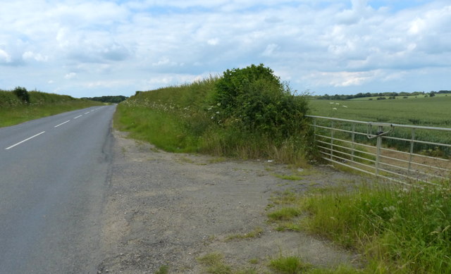 Farm gates along New Road