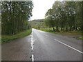 NN3181 : Road (A86) near to Murlaggan by Peter Wood