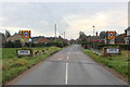 Entering Cawood from the North West