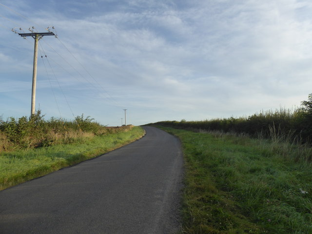 Road north from Skillington
