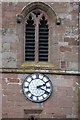 SJ7038 : The Church of St Chad - Clock and bell window by Bob Harvey