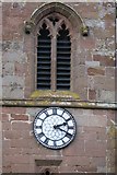 SJ7038 : The Church of St Chad - Clock and bell window by Bob Harvey