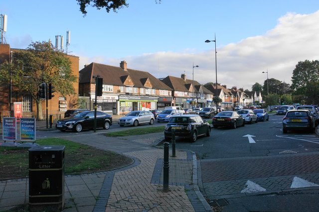 Shops in the centre of Walmley © Bill Boaden :: Geograph Britain and ...