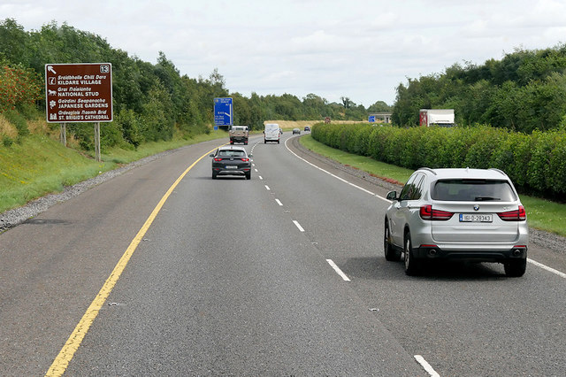 Eastbound M7 near Kildare