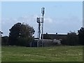 Masts on Delf Hill, near Low Moor