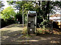 BT phonebox on Whitchurch (Cardiff) railway station