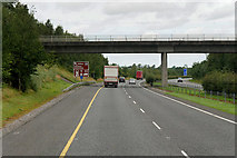 N6409 : Bridge over the M7 near Monasterevin by David Dixon