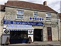 Bernard Stacey butcher in West Street, Somerton