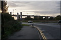 Approaching dusk on Trafford Way