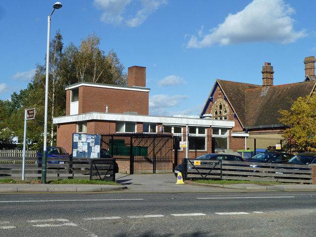 Modern part of Capel Primary School © Robin Webster :: Geograph Britain ...