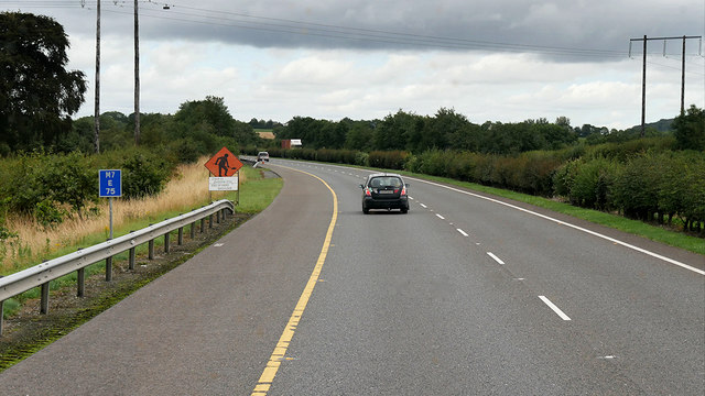 Portlaoise Bypass passing Location Reference E75