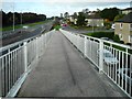 Looking down the ramp