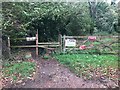 SP5100 : Stile and gate on the footpath by Steve Daniels