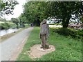 Sculpture on the Montgomeryshire Canal near Buttington