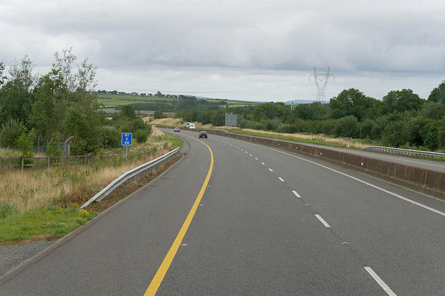 Eastbound M7 at Location Reference E98
