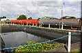 Oil tank wagons on railway siding on north side of Barras Lane