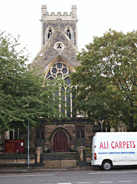 St Paul's Church, Burton-upon-Trent, Staffs.