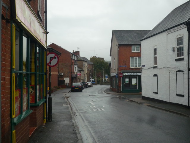 The B4214 Road (Bromyard) © Fabian Musto cc-by-sa/2.0 :: Geograph ...