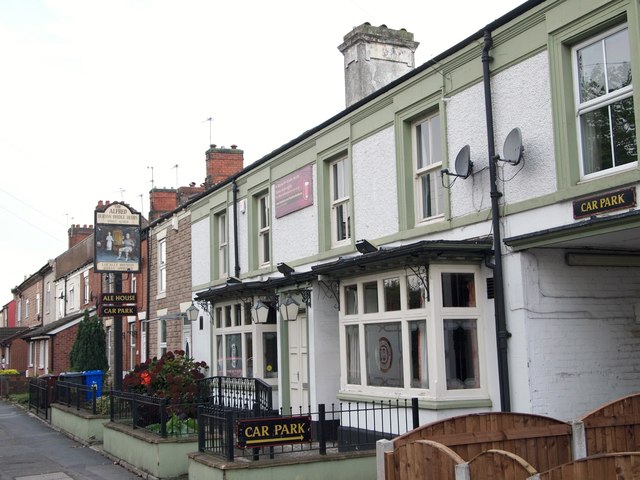 The Alfred Public House, Derby Road, Burton-upon-Trent, Staffs.