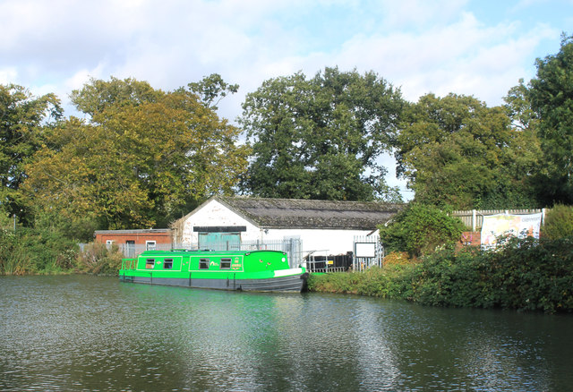 Canal Boat and Sheds