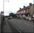 Row of five brick houses, Chester Road, Buckley