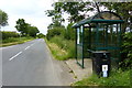 Bus shelter along North Witham Road