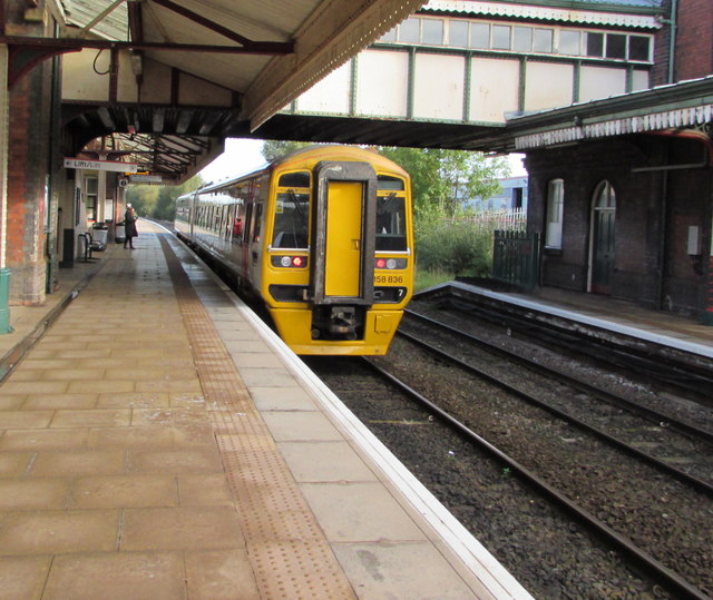 Holyhead train in Wrexham General... © Jaggery :: Geograph Britain and ...