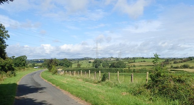 The North-South Interconnector power lines leaving Ashfield
