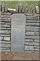 Old Milestone north of the Crimea Pass/Bwlch y Gorddinan, Dolwyddelan