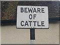 Pre-Worboys sign on Main Street, Cottesbrooke