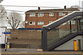 Covered stairway, Manor Park Station