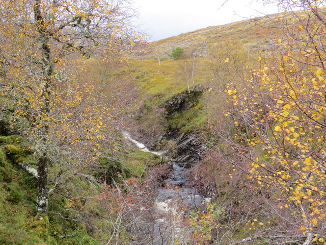 Waterfalls on the Garbh Allt