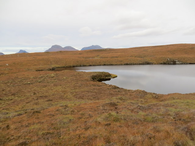 Western end of an unnamed moorland loch