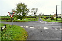 H5064 : Intersecting roads, Moylagh by Kenneth  Allen