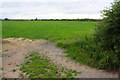 Field entrance from track to Lawrenceholme