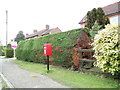 TL9331 : Wormingford Post Office Postbox by Geographer