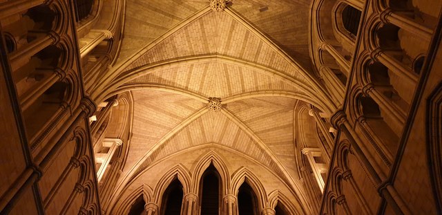 Interior of Southwark Cathedral, London