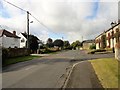 NZ2647 : View along the village street at Plawsworth by Robert Graham