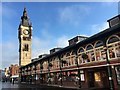 Darlington clock tower and market hall