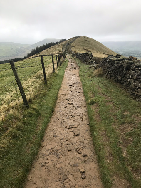Path on the ridge