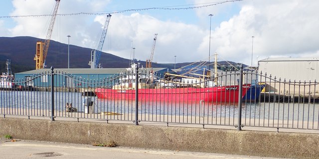 Fishing vessel  'Maria Lena' at the Town Docks, Warrenpoint