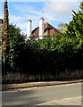 White chimneystacks in Leominster