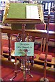 SJ9594 : St Stephen's Lectern by Gerald England