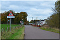 Village sign, Pettinain