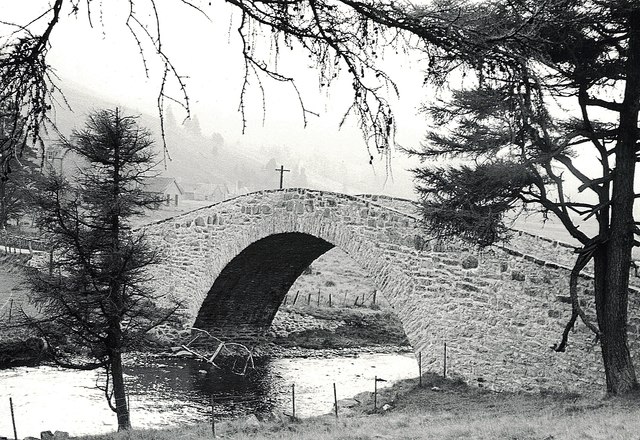 Gairnshiel Bridge (September 1964), Aberdeenshire