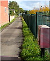 Path on the east side of South Street, Leominster