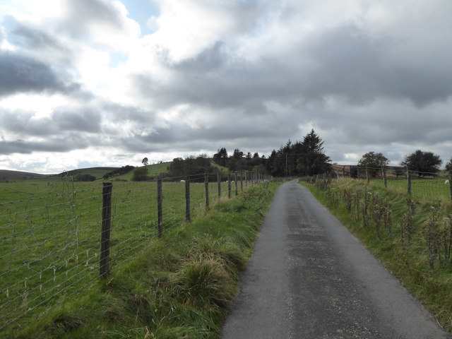 On a lane above Beguildy, Powys © Jeremy Bolwell :: Geograph Britain ...