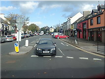 J1418 : Dromore Road at its junction with the A2 in the centre of Warrenpoint by Eric Jones