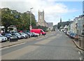 St Bronach CoI Parish Church in Church Street, Rostrevor